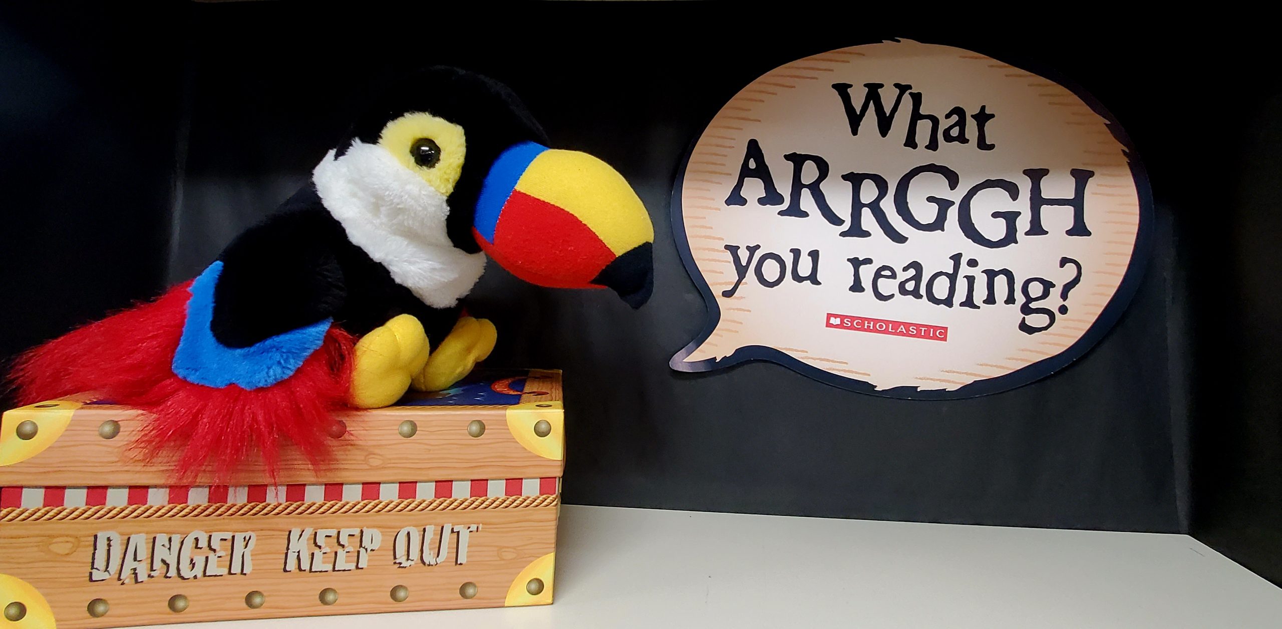what arrggh you reading Tucan on treasure